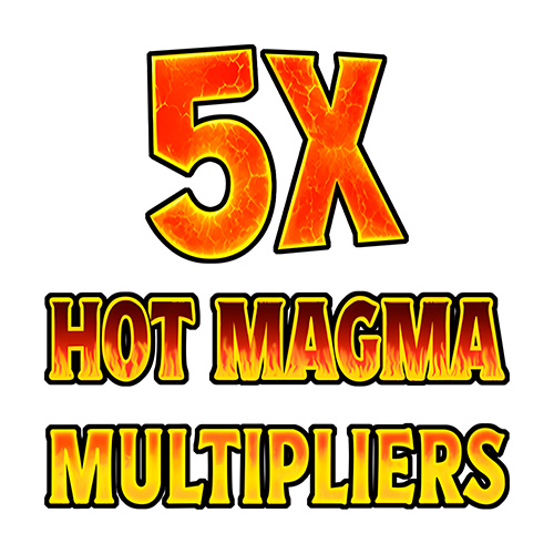 5x Hot Magma Multipliers Slot