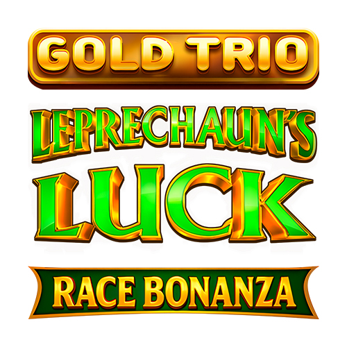Gold Trio Leprechauns Luck Race Bonanza Slot