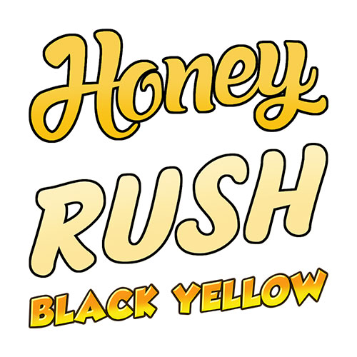 Honey Rush Black and Yellow Slot